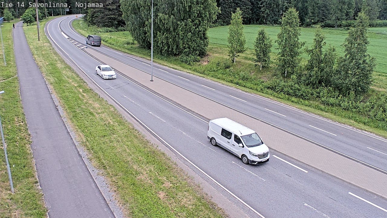 Kelikamerat Kuva Tie 14 Savonlinna, Nojanmaa, Savonlinna, Etelä-Savo