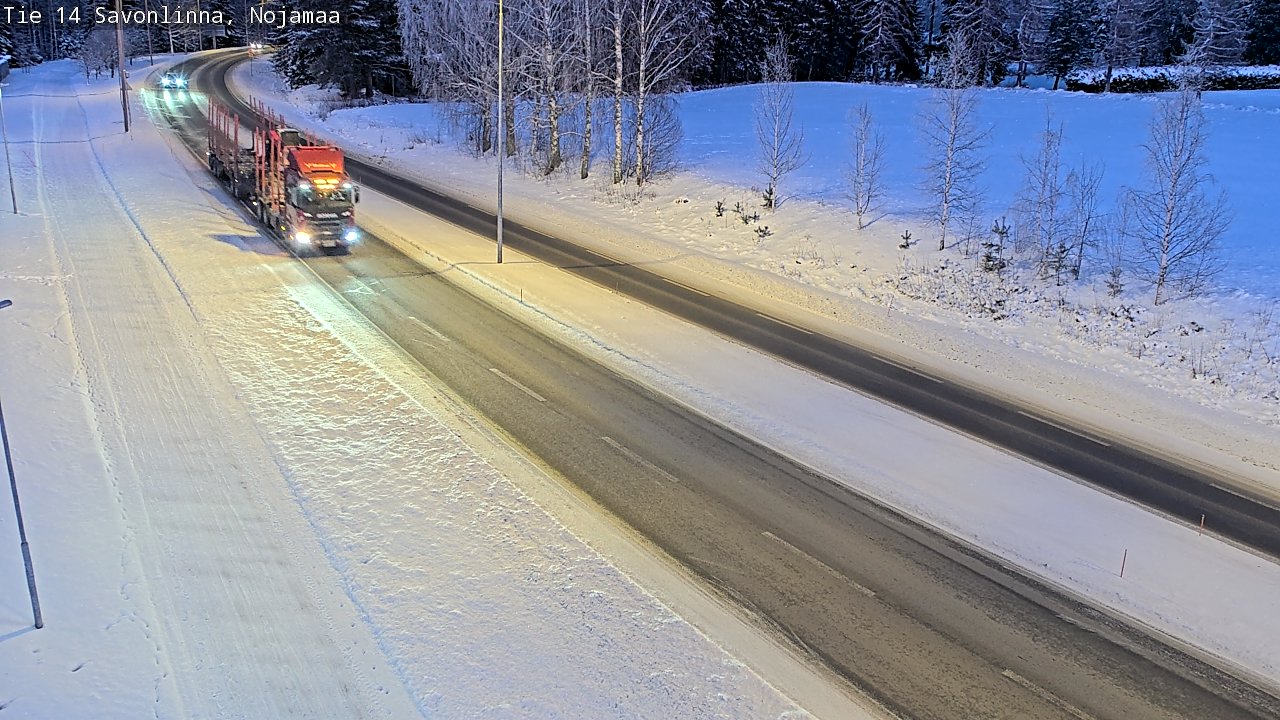 Kelikamerat Kuva Tie 14 Savonlinna, Nojanmaa, Savonlinna, Etelä-Savo