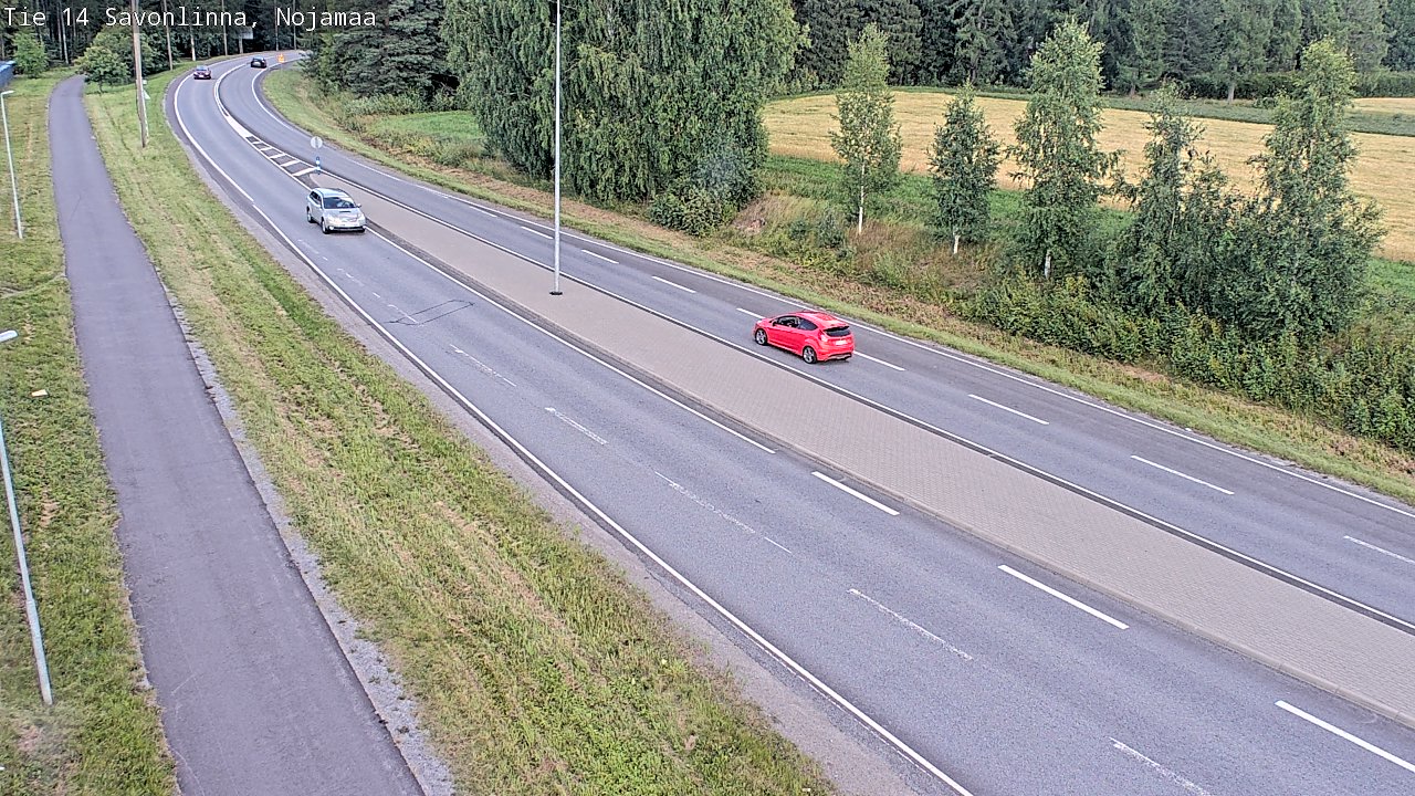 Kelikamerat Kuva Tie 14 Savonlinna, Nojanmaa, Savonlinna, Etelä-Savo