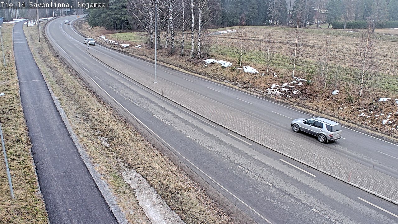 Weather Camera Image Road 14 Savonlinna, Nojanmaa, Savonlinna, Etelä-Savo