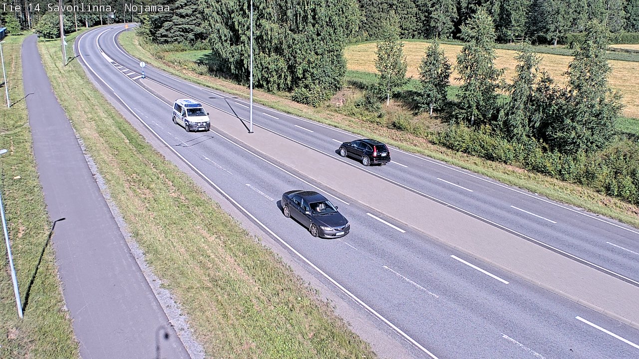 Kelikamerat Kuva Tie 14 Savonlinna, Nojanmaa, Savonlinna, Etelä-Savo