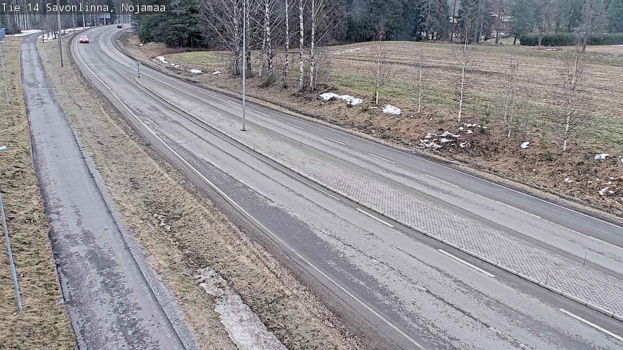Weather Camera Image Road 14 Savonlinna, Nojanmaa, Savonlinna, Etelä-Savo