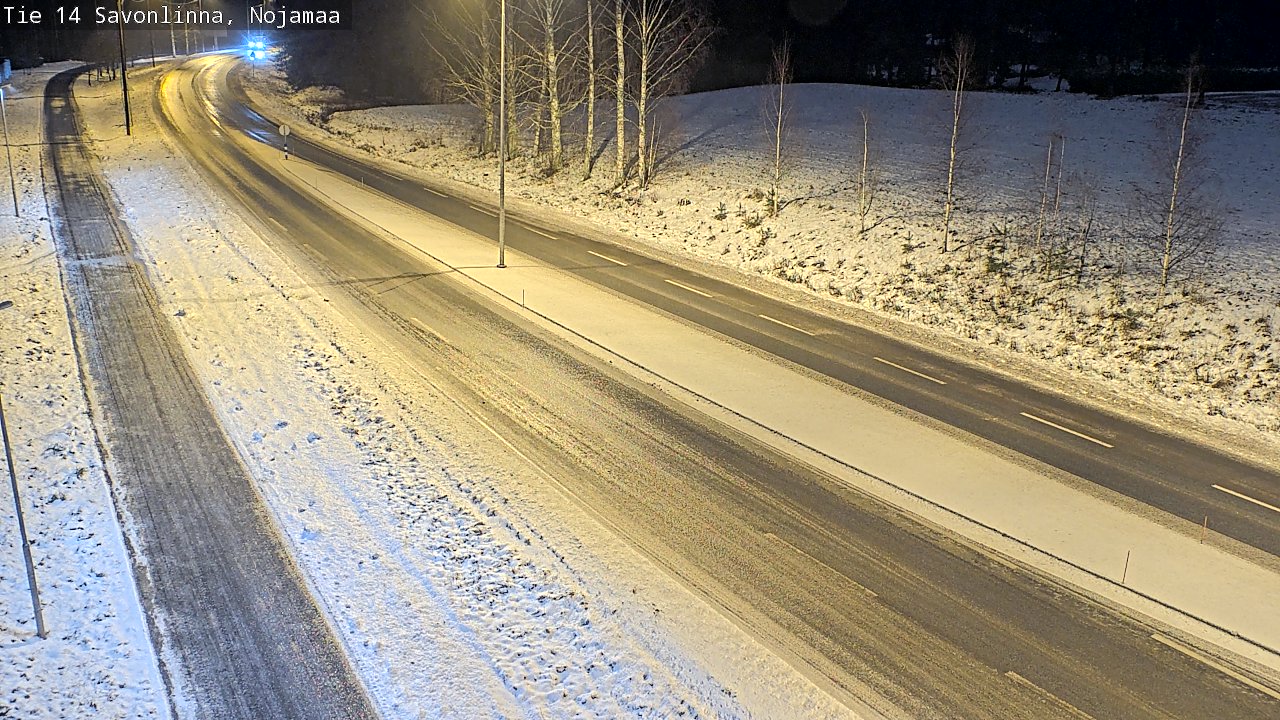 Weather Camera Image Väg 14 Nyslott, Nojanmaa, Savonlinna, Etelä-Savo