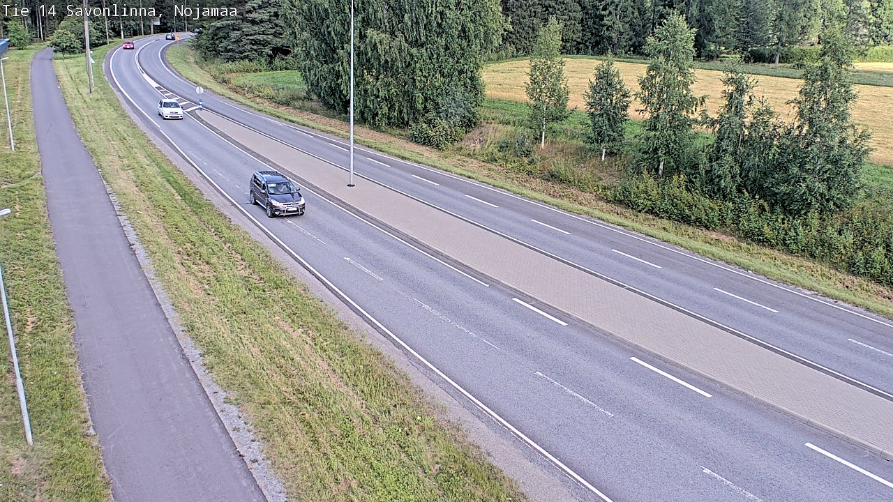 Kelikamerat Kuva Tie 14 Savonlinna, Nojanmaa, Savonlinna, Etelä-Savo