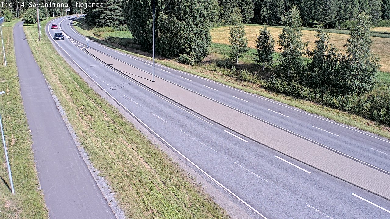 Kelikamerat Kuva Tie 14 Savonlinna, Nojanmaa, Savonlinna, Etelä-Savo