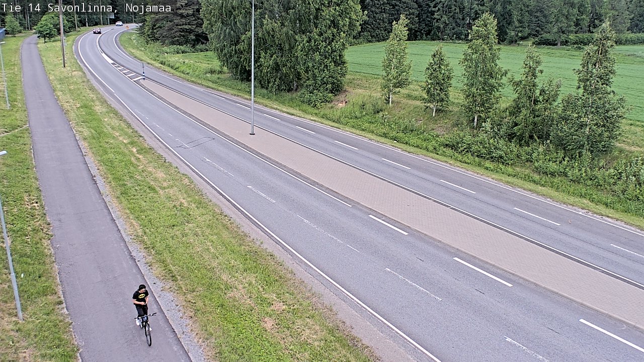 Kelikamerat Kuva Tie 14 Savonlinna, Nojanmaa, Savonlinna, Etelä-Savo