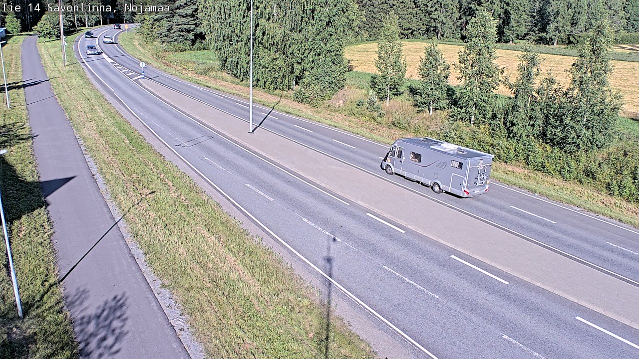 Kelikamerat Kuva Tie 14 Savonlinna, Nojanmaa, Savonlinna, Etelä-Savo