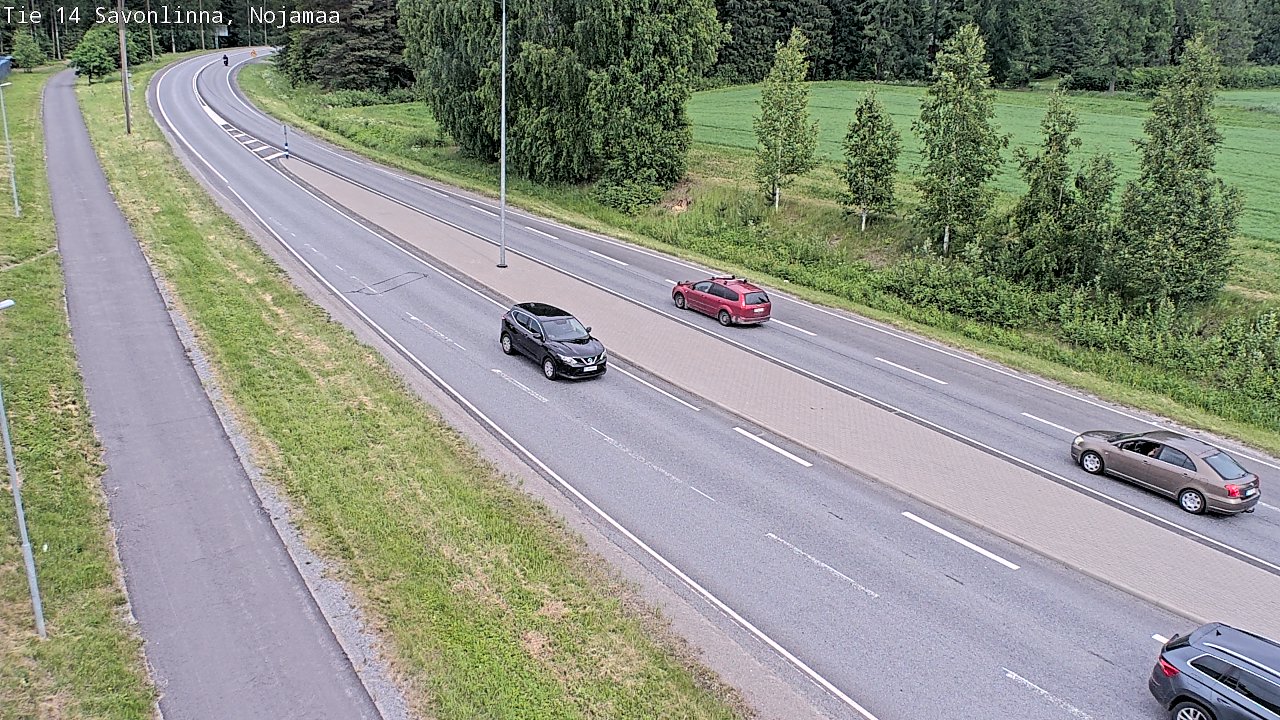 Kelikamerat Kuva Tie 14 Savonlinna, Nojanmaa, Savonlinna, Etelä-Savo