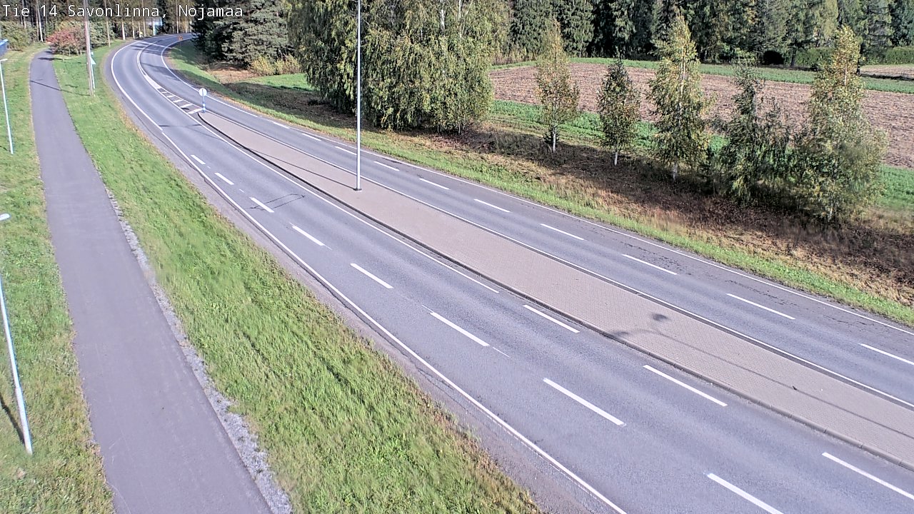 Kelikamerat Kuva Tie 14 Savonlinna, Nojanmaa, Savonlinna, Etelä-Savo
