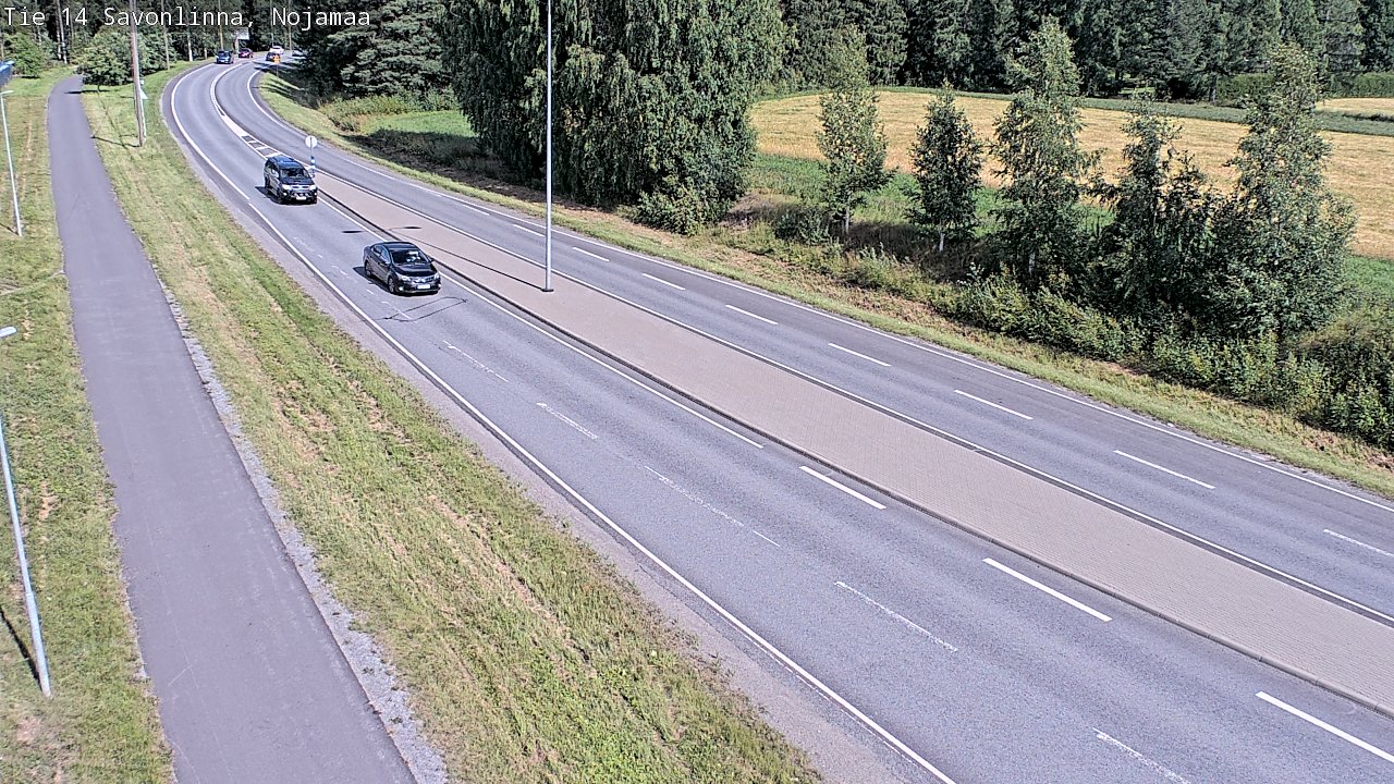 Kelikamerat Kuva Tie 14 Savonlinna, Nojanmaa, Savonlinna, Etelä-Savo