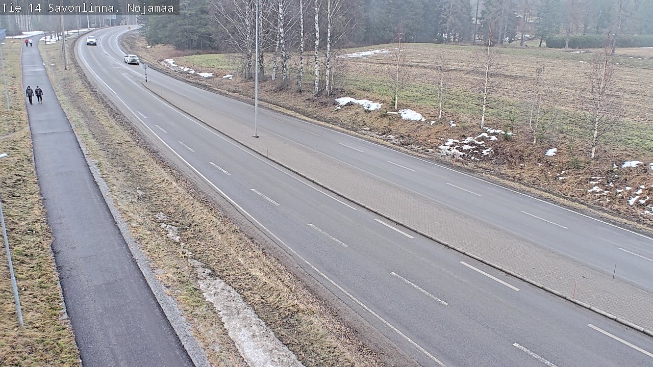 Weather Camera Image Road 14 Savonlinna, Nojanmaa, Savonlinna, Etelä-Savo