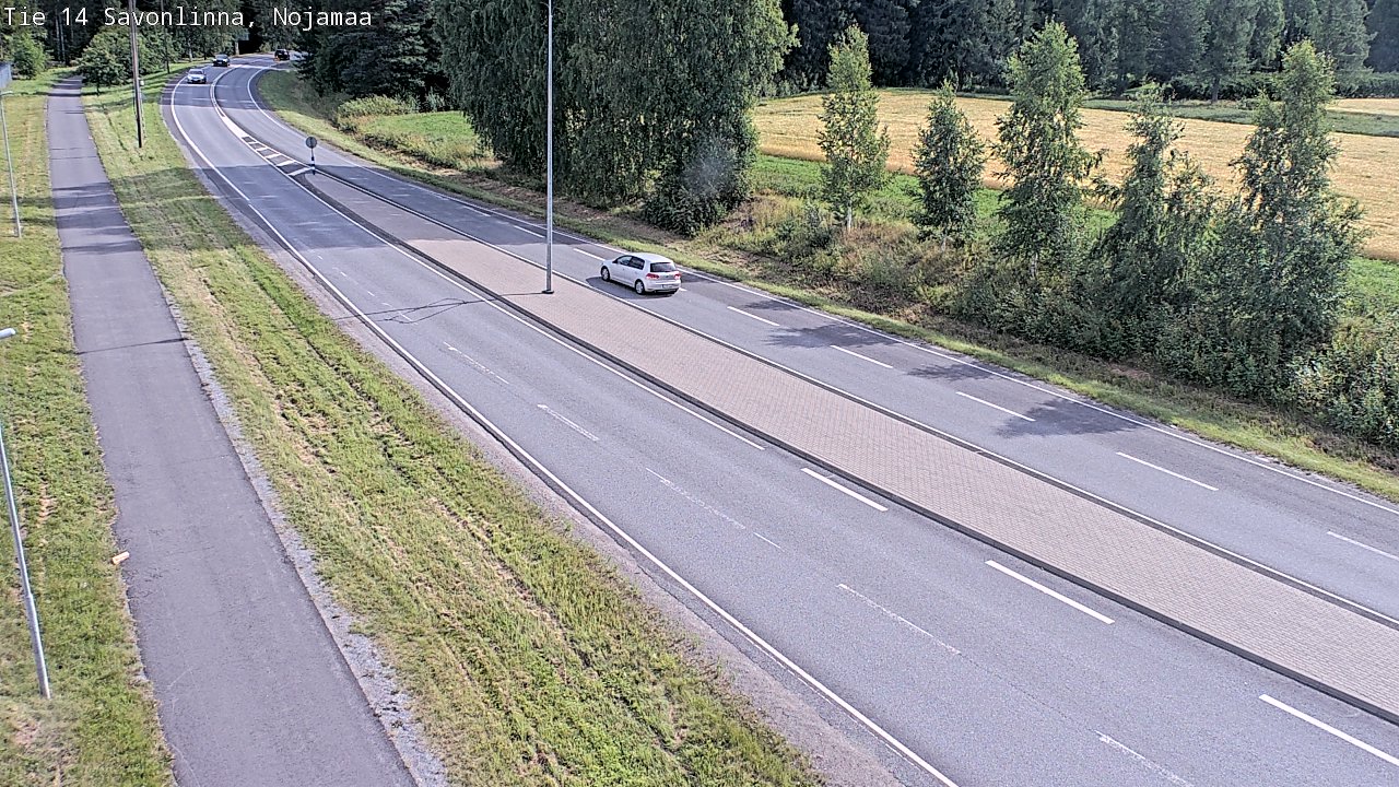 Kelikamerat Kuva Tie 14 Savonlinna, Nojanmaa, Savonlinna, Etelä-Savo