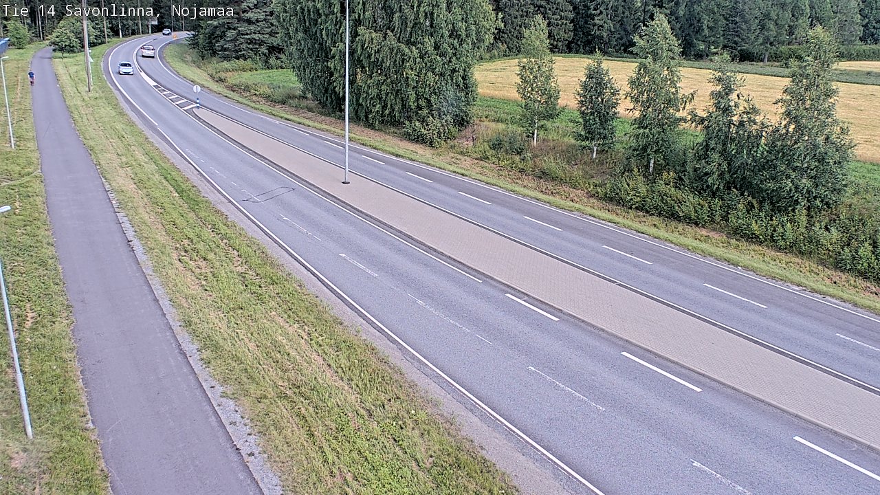 Kelikamerat Kuva Tie 14 Savonlinna, Nojanmaa, Savonlinna, Etelä-Savo