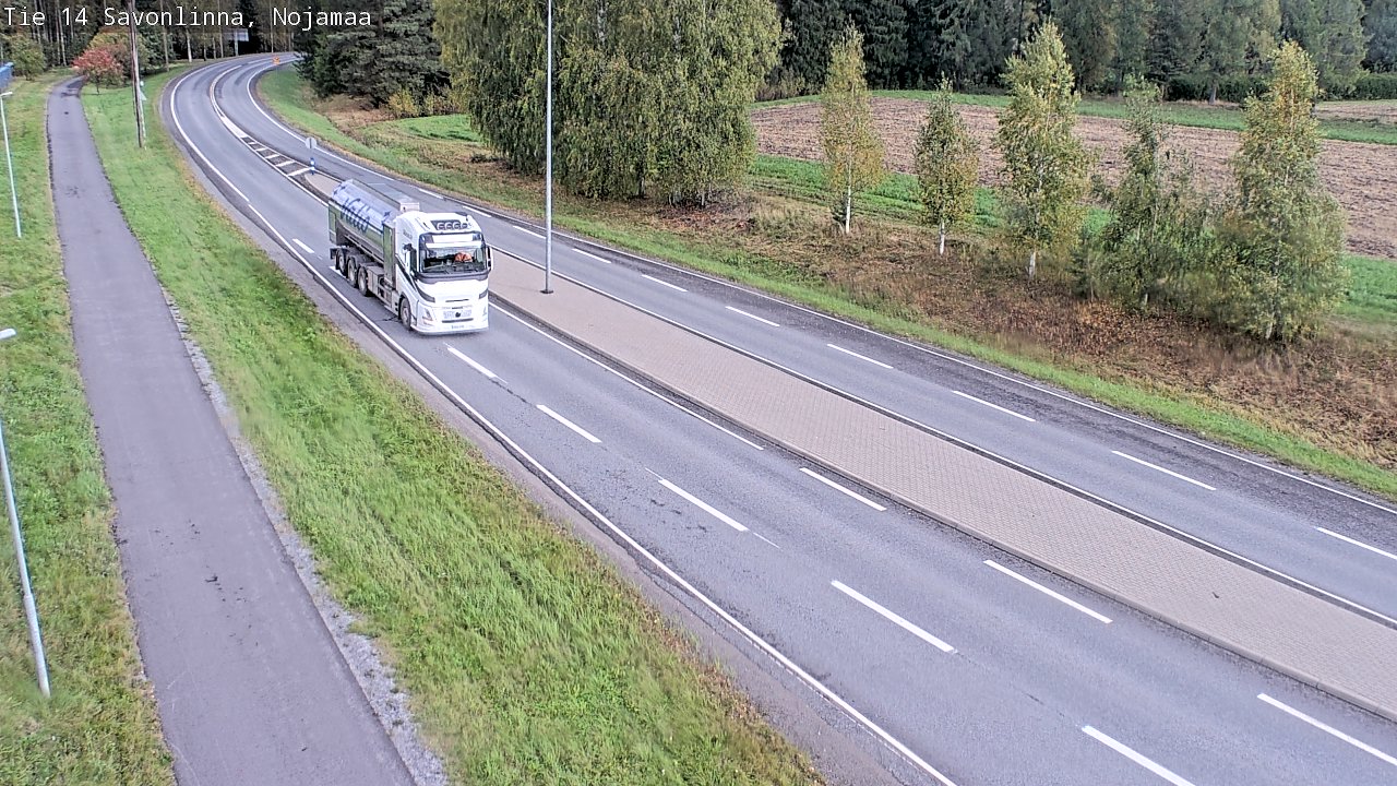 Kelikamerat Kuva Tie 14 Savonlinna, Nojanmaa, Savonlinna, Etelä-Savo