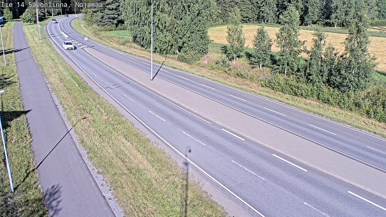 Kelikamerat Kuva Tie 14 Savonlinna, Nojanmaa, Savonlinna, Etelä-Savo