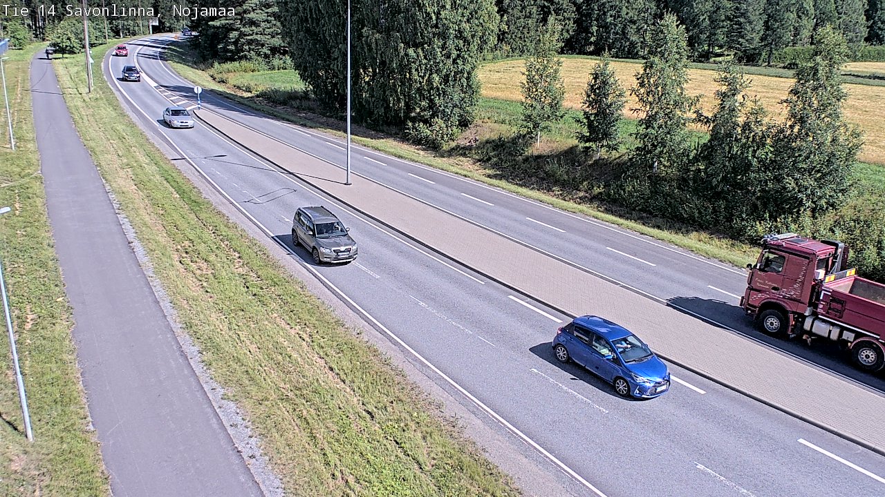 Kelikamerat Kuva Tie 14 Savonlinna, Nojanmaa, Savonlinna, Etelä-Savo