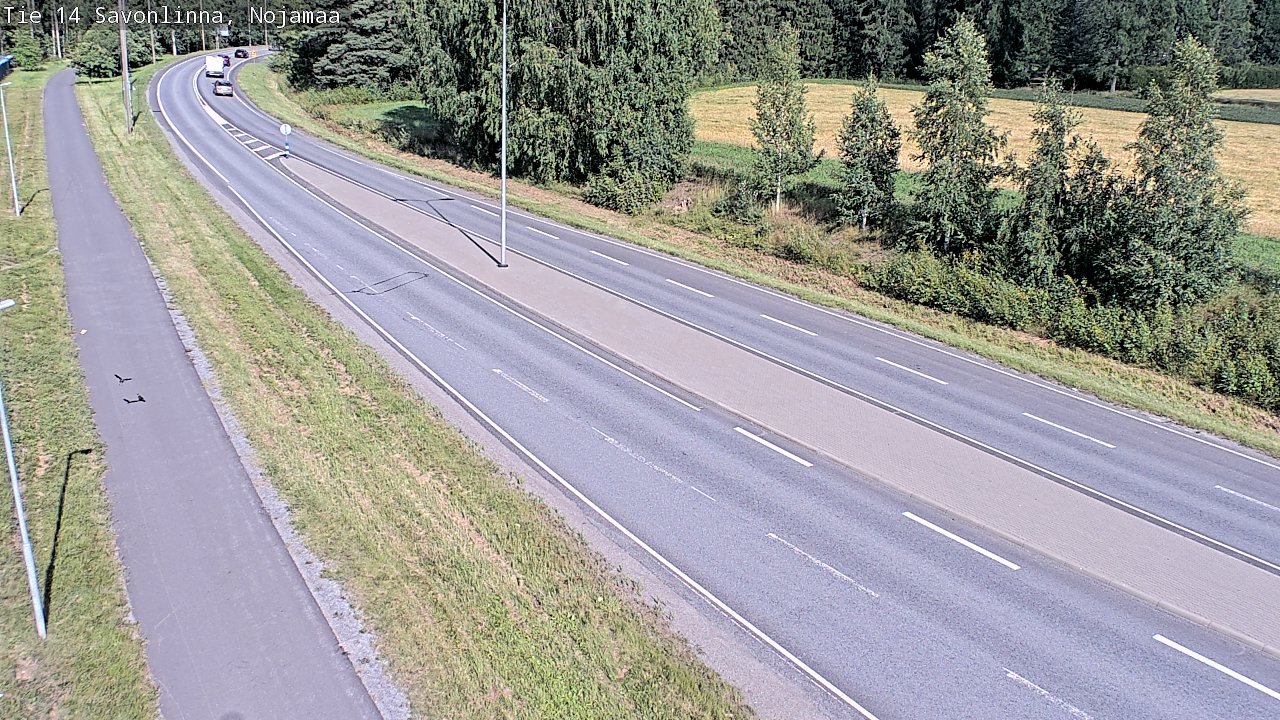 Kelikamerat Kuva Tie 14 Savonlinna, Nojanmaa, Savonlinna, Etelä-Savo