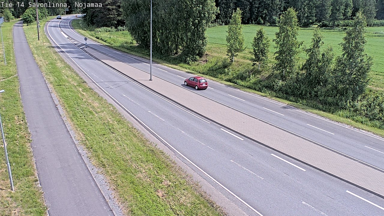 Kelikamerat Kuva Tie 14 Savonlinna, Nojanmaa, Savonlinna, Etelä-Savo