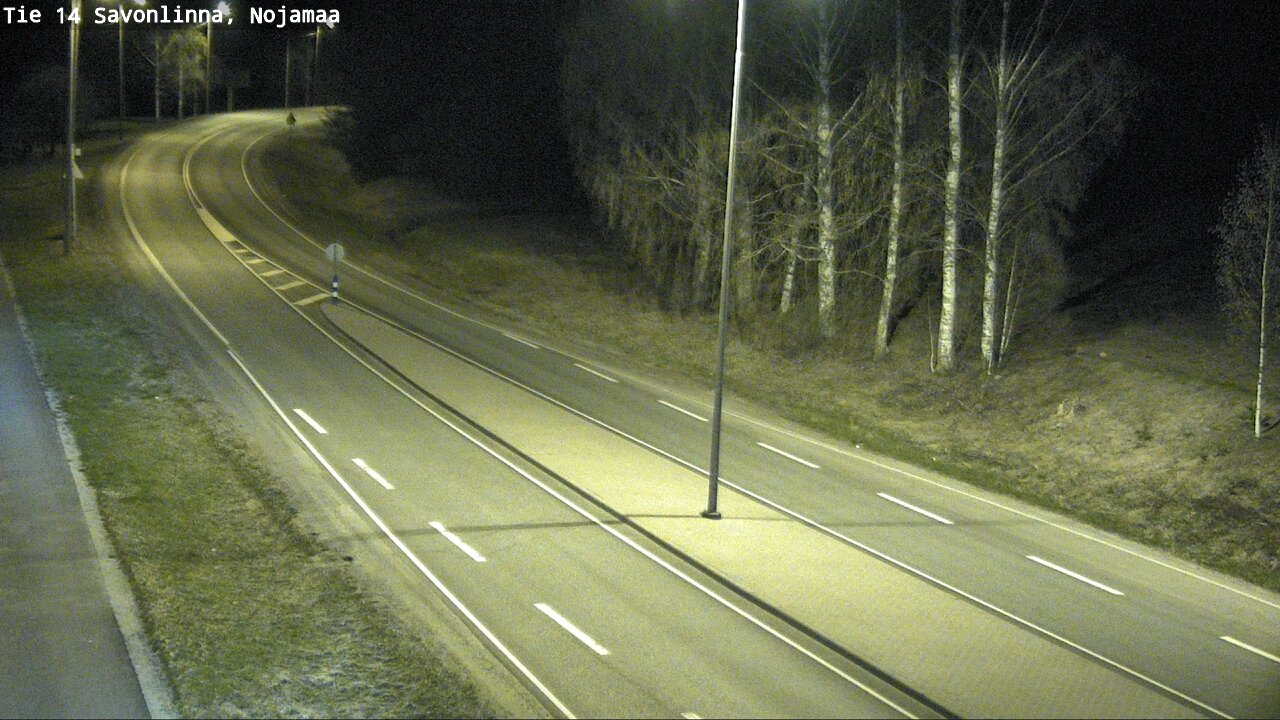 Weather Camera Image Road 14 Savonlinna, Nojanmaa, Savonlinna, Etelä-Savo