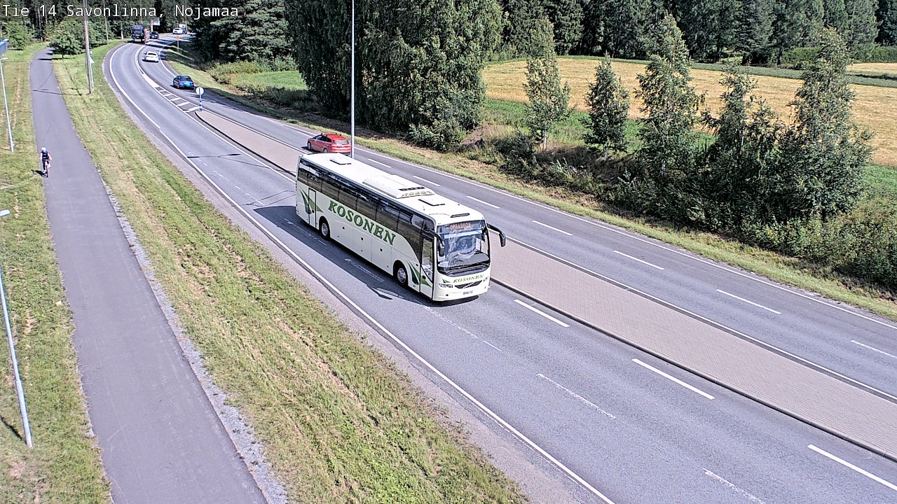 Kelikamerat Kuva Tie 14 Savonlinna, Nojanmaa, Savonlinna, Etelä-Savo