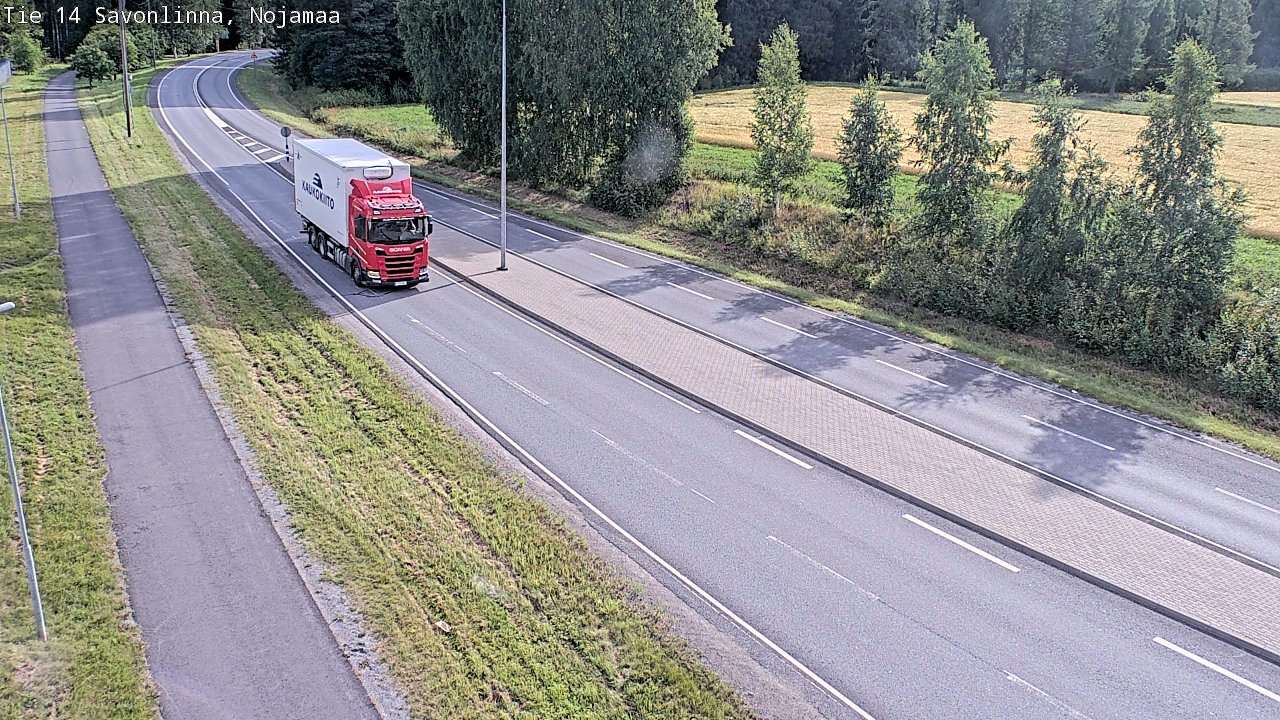 Kelikamerat Kuva Tie 14 Savonlinna, Nojanmaa, Savonlinna, Etelä-Savo