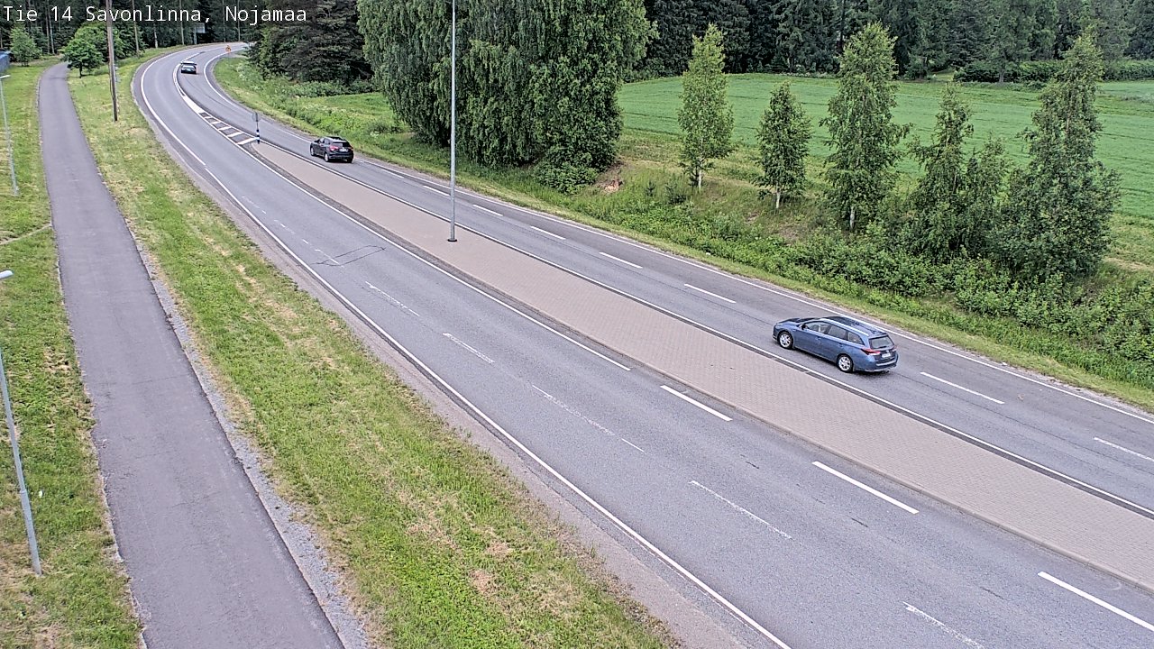 Kelikamerat Kuva Tie 14 Savonlinna, Nojanmaa, Savonlinna, Etelä-Savo