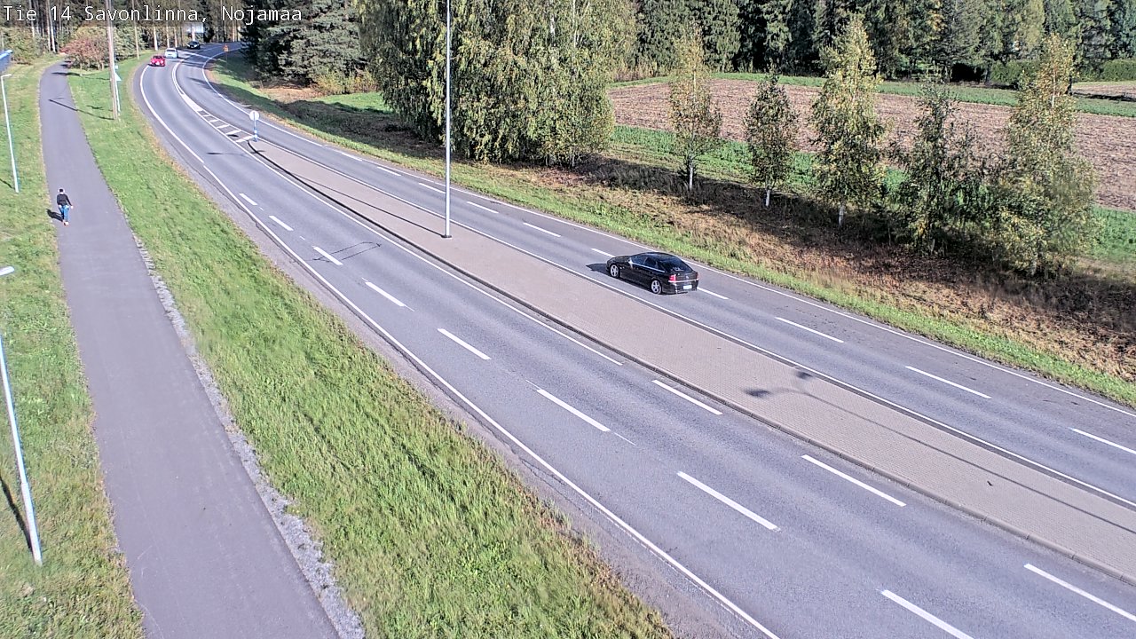 Weather Camera Image Road 14 Savonlinna, Nojanmaa, Savonlinna, Etelä-Savo