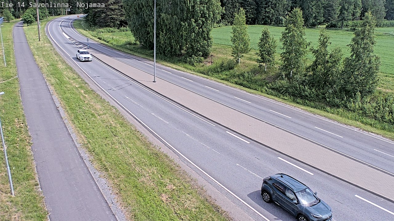 Kelikamerat Kuva Tie 14 Savonlinna, Nojanmaa, Savonlinna, Etelä-Savo