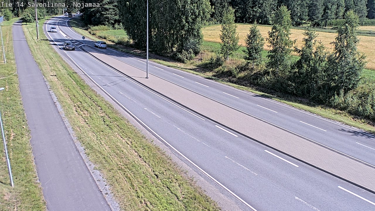 Kelikamerat Kuva Tie 14 Savonlinna, Nojanmaa, Savonlinna, Etelä-Savo