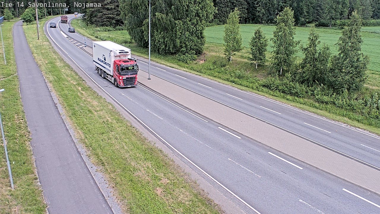 Kelikamerat Kuva Tie 14 Savonlinna, Nojanmaa, Savonlinna, Etelä-Savo