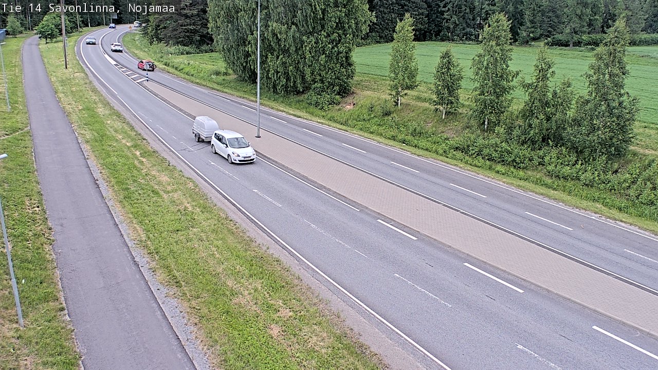 Kelikamerat Kuva Tie 14 Savonlinna, Nojanmaa, Savonlinna, Etelä-Savo