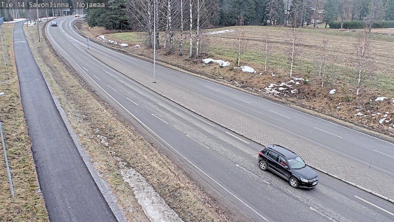 Weather Camera Image Road 14 Savonlinna, Nojanmaa, Savonlinna, Etelä-Savo
