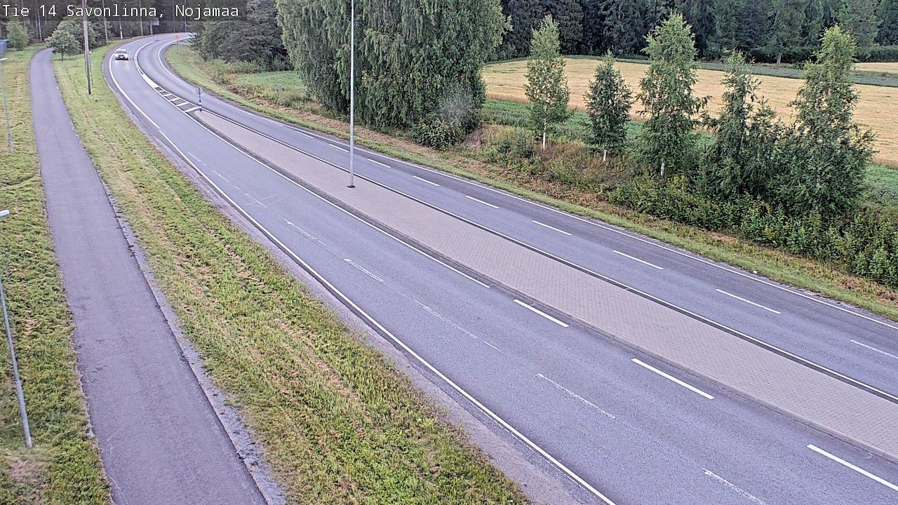 Kelikamerat Kuva Tie 14 Savonlinna, Nojanmaa, Savonlinna, Etelä-Savo