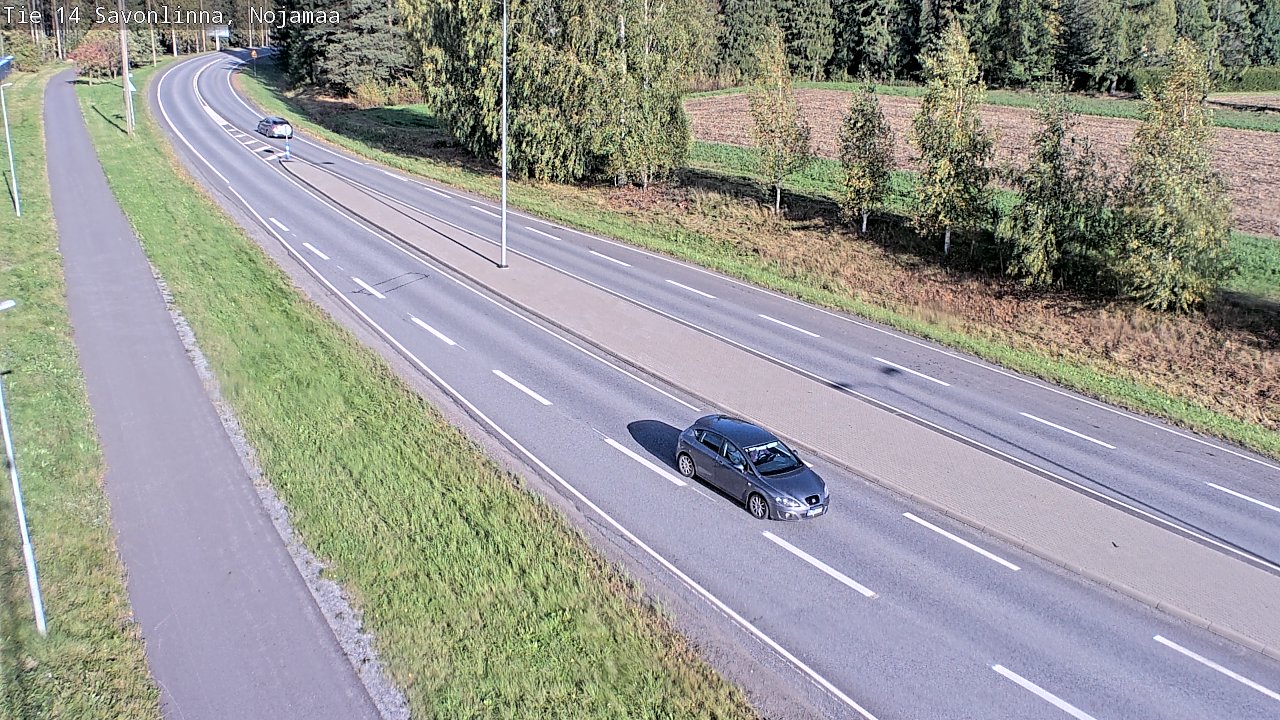 Weather Camera Image Road 14 Savonlinna, Nojanmaa, Savonlinna, Etelä-Savo