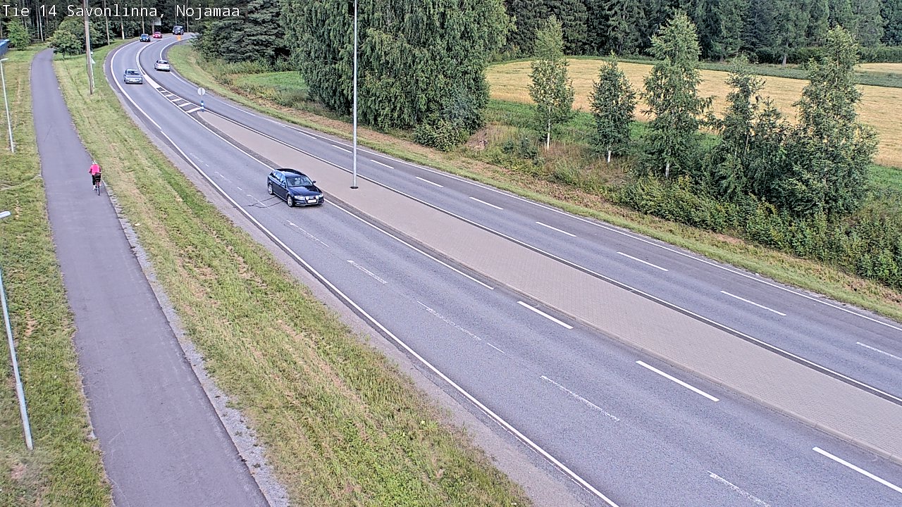 Kelikamerat Kuva Tie 14 Savonlinna, Nojanmaa, Savonlinna, Etelä-Savo