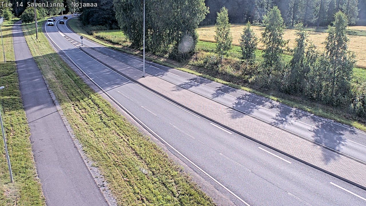 Kelikamerat Kuva Tie 14 Savonlinna, Nojanmaa, Savonlinna, Etelä-Savo