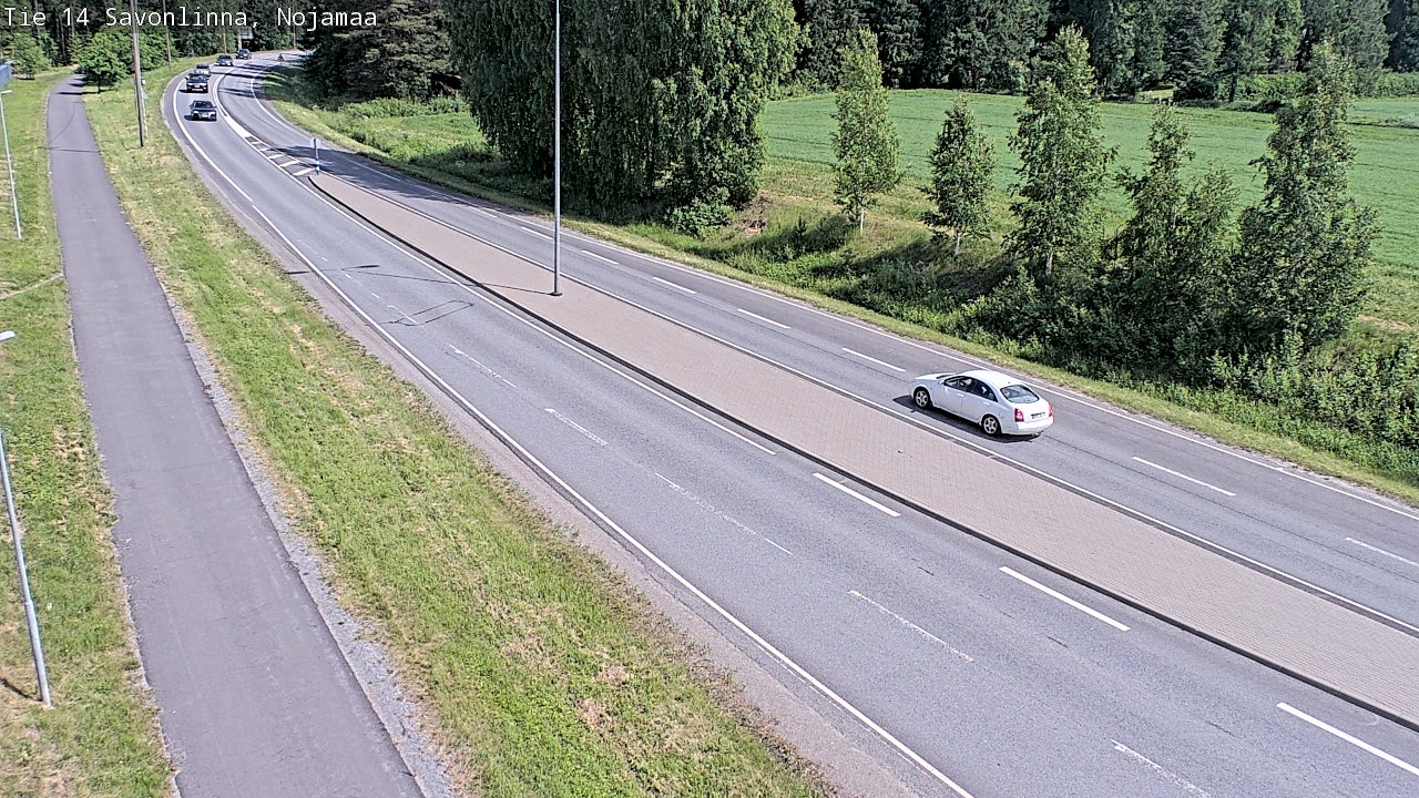 Kelikamerat Kuva Tie 14 Savonlinna, Nojanmaa, Savonlinna, Etelä-Savo