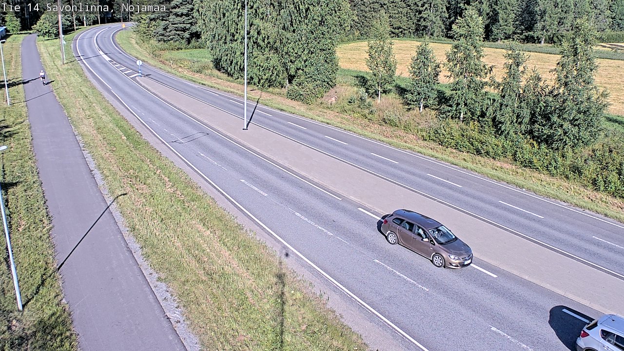 Kelikamerat Kuva Tie 14 Savonlinna, Nojanmaa, Savonlinna, Etelä-Savo