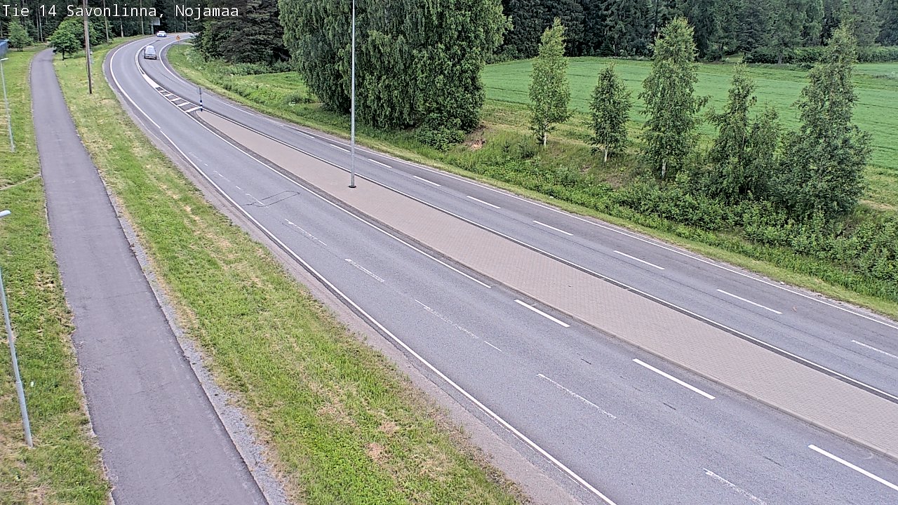 Kelikamerat Kuva Tie 14 Savonlinna, Nojanmaa, Savonlinna, Etelä-Savo