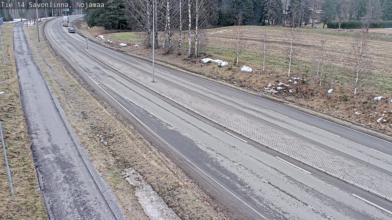 Weather Camera Image Road 14 Savonlinna, Nojanmaa, Savonlinna, Etelä-Savo