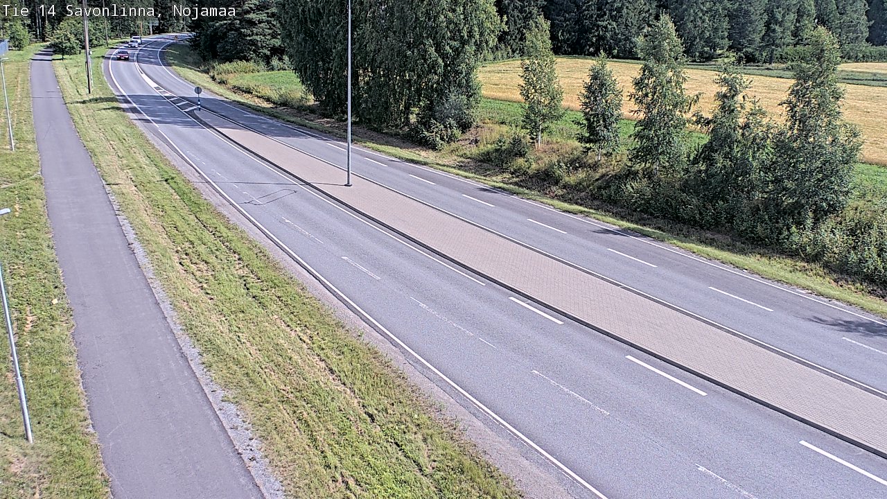 Kelikamerat Kuva Tie 14 Savonlinna, Nojanmaa, Savonlinna, Etelä-Savo