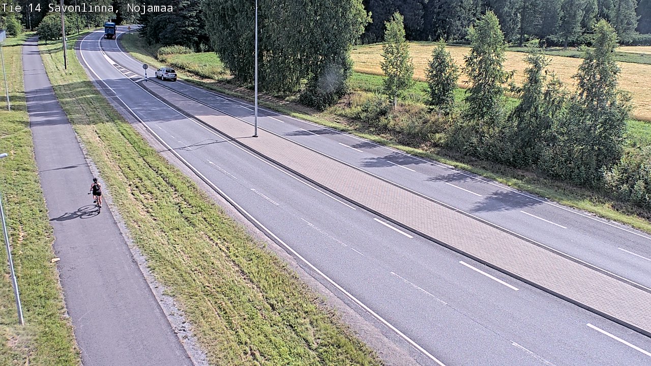 Kelikamerat Kuva Tie 14 Savonlinna, Nojanmaa, Savonlinna, Etelä-Savo