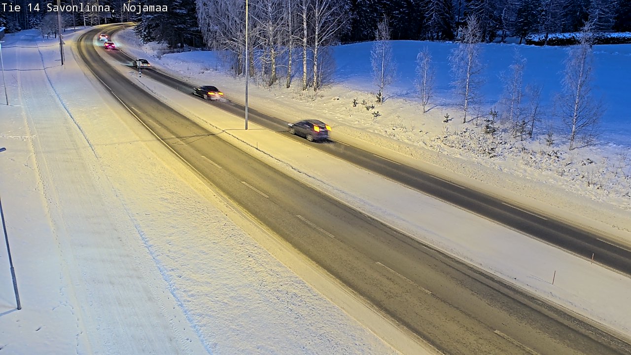 Kelikamerat Kuva Tie 14 Savonlinna, Nojanmaa, Savonlinna, Etelä-Savo