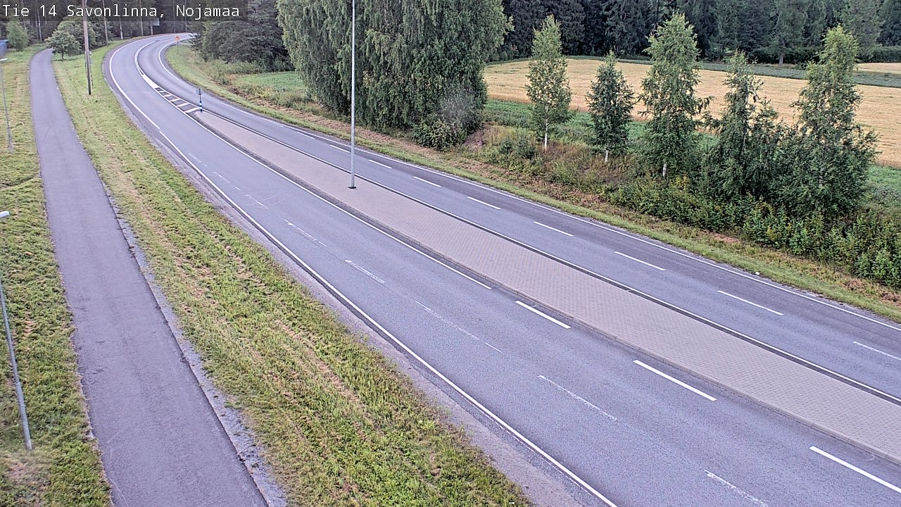 Kelikamerat Kuva Tie 14 Savonlinna, Nojanmaa, Savonlinna, Etelä-Savo