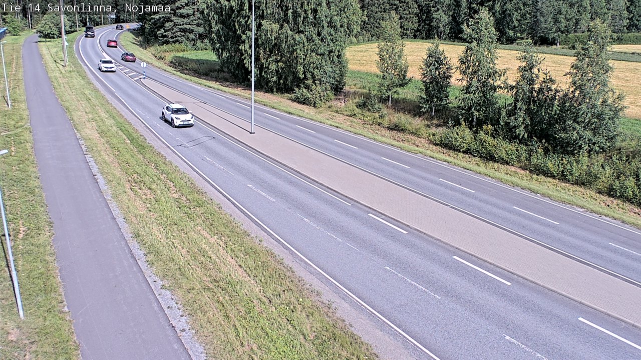 Kelikamerat Kuva Tie 14 Savonlinna, Nojanmaa, Savonlinna, Etelä-Savo