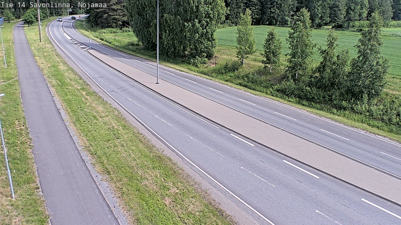 Kelikamerat Kuva Tie 14 Savonlinna, Nojanmaa, Savonlinna, Etelä-Savo