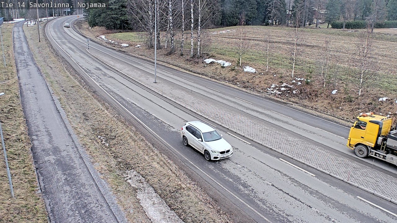Weather Camera Image Road 14 Savonlinna, Nojanmaa, Savonlinna, Etelä-Savo