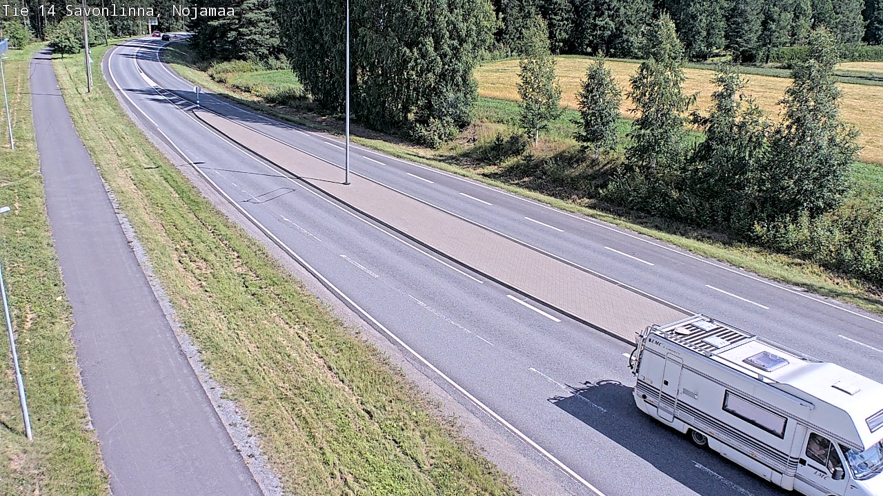 Kelikamerat Kuva Tie 14 Savonlinna, Nojanmaa, Savonlinna, Etelä-Savo