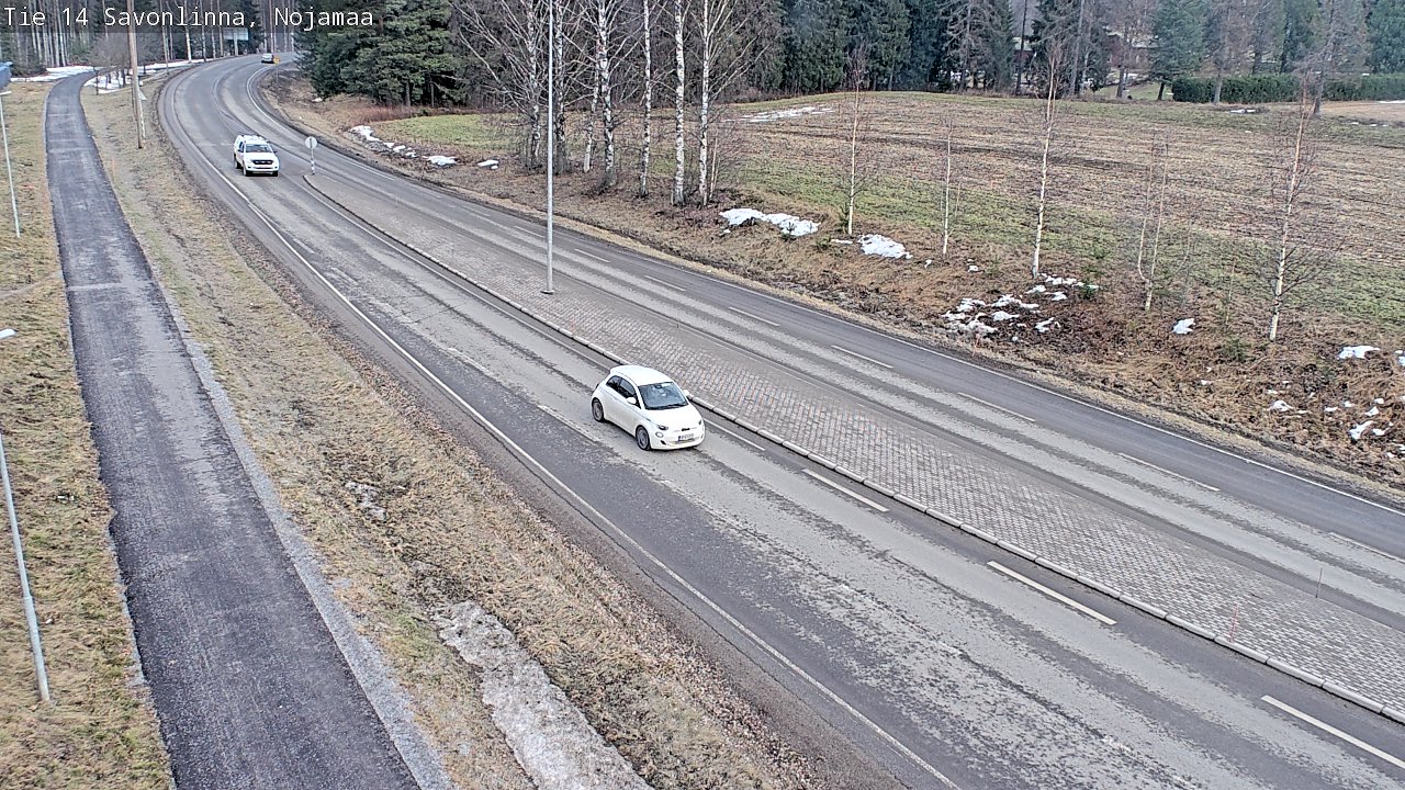 Weather Camera Image Road 14 Savonlinna, Nojanmaa, Savonlinna, Etelä-Savo