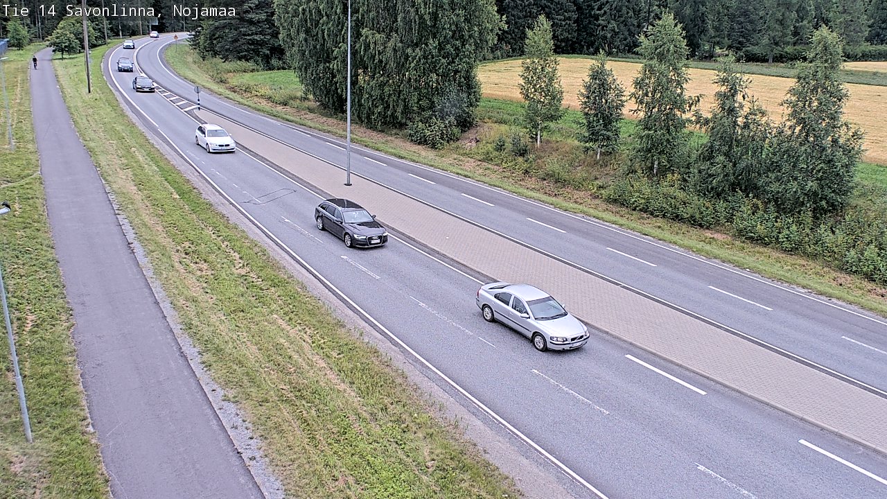 Weather Camera Image Road 14 Savonlinna, Nojanmaa, Savonlinna, Etelä-Savo
